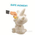 Crianças DIY Saving Money Piggy Bank Paints Kit